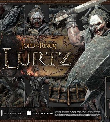 LOTR LURTZ 1/4 STATUE EXCL SET (3)