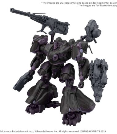30mm armored core vi fires of rubicon arquebus add ve-40a open faith