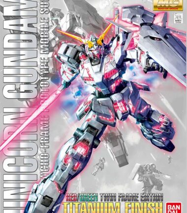 Mg gundam unicorn red/grn f titan 1/100