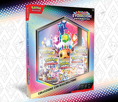 Collezione con raccoglitore dell’espansione Scarlatto e Violetto - Evoluzioni Prismatiche del GCC Pokémon