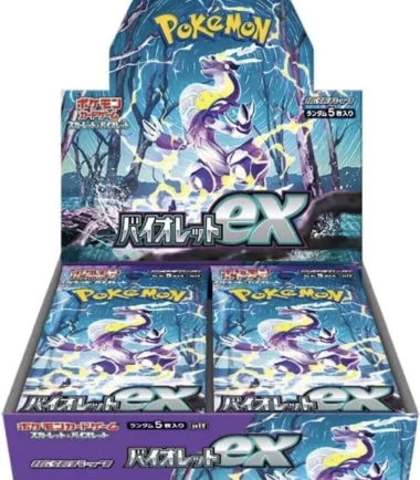 Pokemon Card Game TCG Japanese Scarlet & Violet Booster Pack SV1V Viola ex (5 carte per confezione)