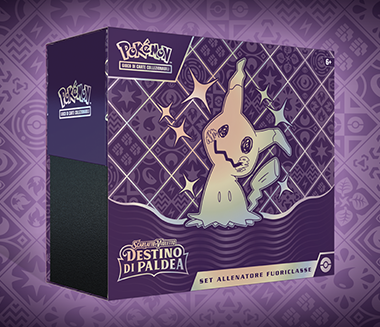 Set Allenatore Fuoriclasse dell’espansione Scarlatto e Violetto - Destino di Paldea del GCC Pokémon