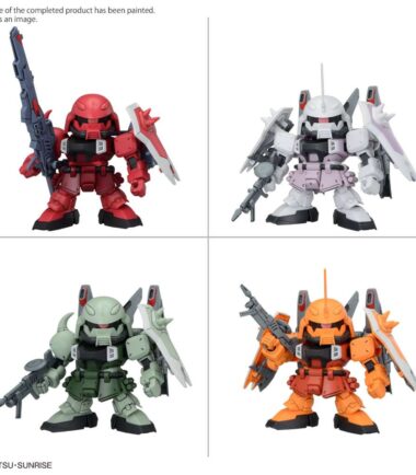 Bb senshi zgmf zaku series set