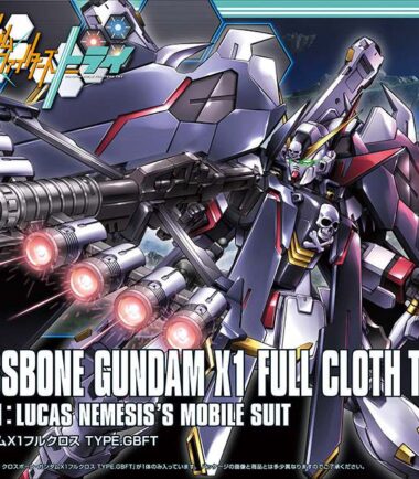 Hgbf gundam crossbone x1 fullcloth 1/144