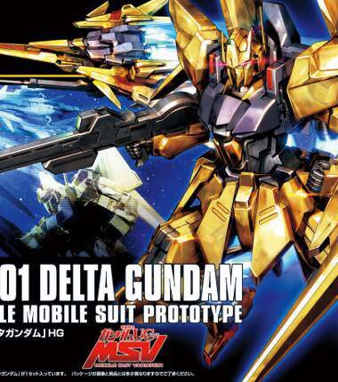 Hguc gundam delta 1/144