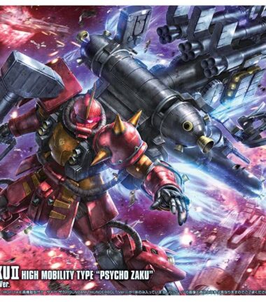 Hg zaku high mob thunder anime ver 1/144