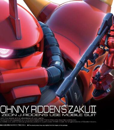Rg zaku ii ms-06r-2 johnny ridden 1/144