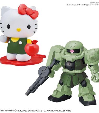 Sd cross silhouette hello kitty zaku 2