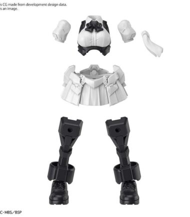 Girl gun lady & 30ms option parts set