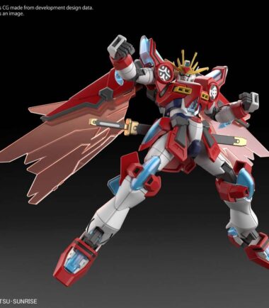 Hg gundam shin burning 1/144