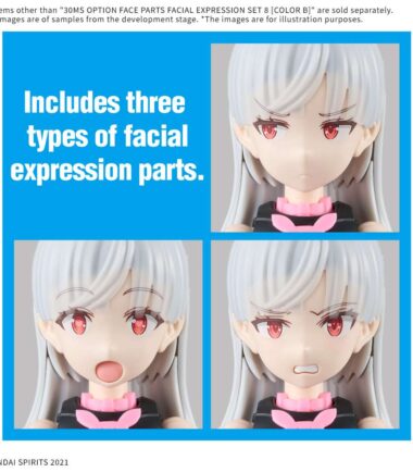 30ms op face pt facial exp set 8 color b