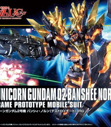 Hguc gundam unic banshee norn dest 1/144