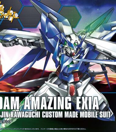 Hgbf gundam exia amazing 1/144