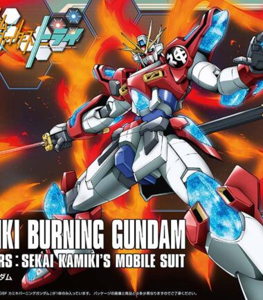 Hgbf gundam burning kamiki 1/144