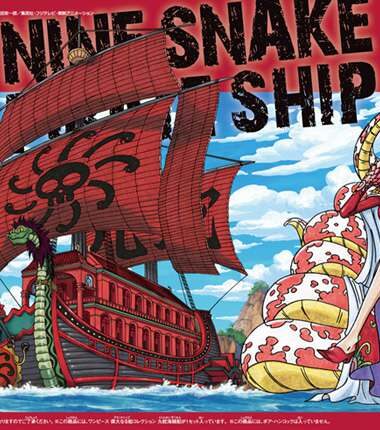 One piece grand ship coll snake ship
