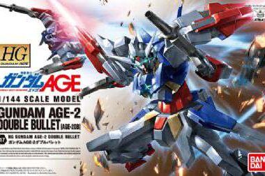 Hg gundam age-2 double bullet 1/144