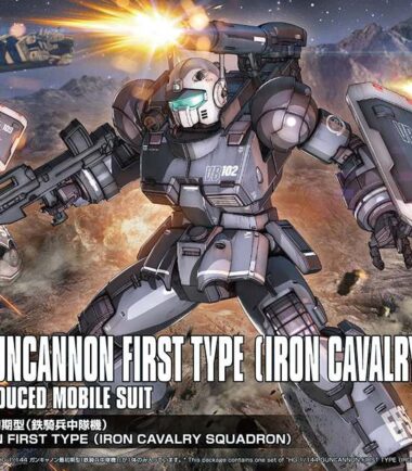Hg guncannon first type iron cav 1/144