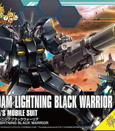 Hgbf gundam lightning black warr 1/144