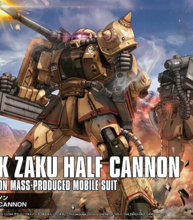 Hg zaku half cannon 1/144