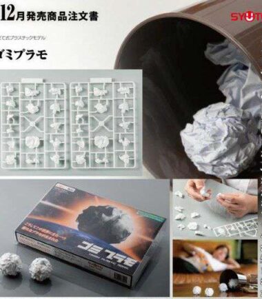 Trash plastic model kit
