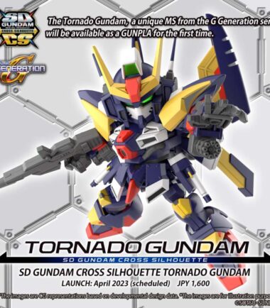 Sd cross silhouette gundam tornado