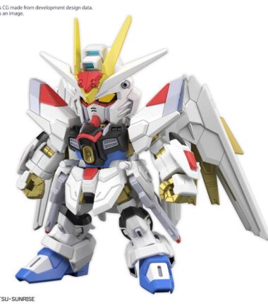 Sd cross silhouette gundam mighty strike freedom