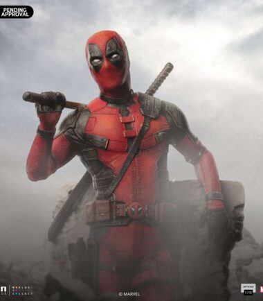 Deadpool & wolverine deadpool 1/10 statue