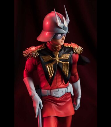 Mobile suit gundam ggg series char aznablel statue rerun