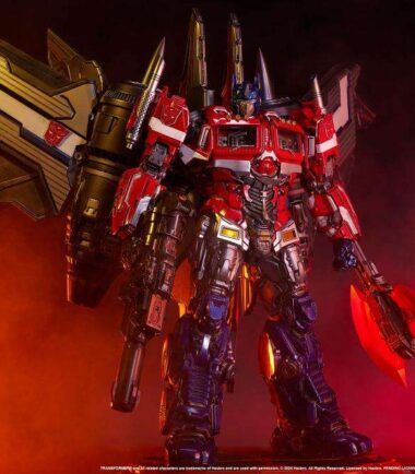 Transformers optimus prime museum scale statue jet convoy edition