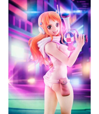 One piece pop evolutionary history nami statue