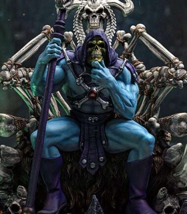Masters of the universe skeletor on throne 10th ann 1/3 prime statue