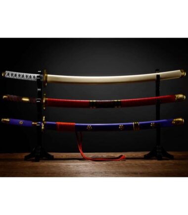 One piece roronoa zoro 3 sword style proplica set