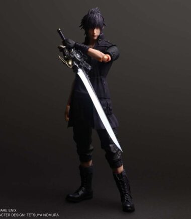 Final fantasy 15 noctis lucius caelum play arts shin af