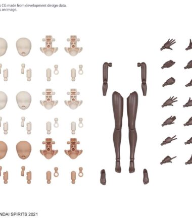 30ms option body parts arm parts & leg parts brown