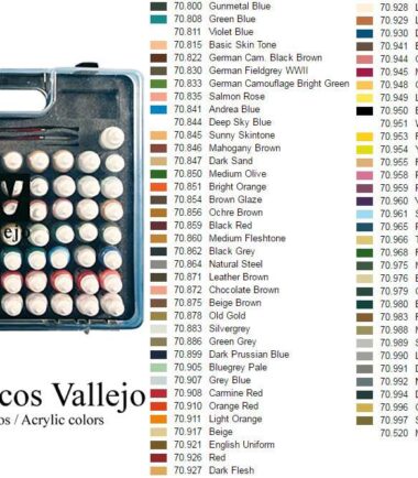 Model color combination box set 70175