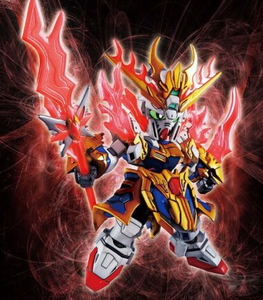 Sd sangoku sokets zhang fei gundam god