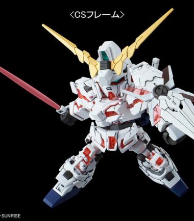 Sd cross silhouette gundam unicorn destr