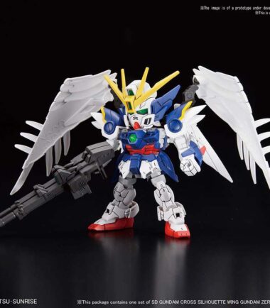 Sd cross silhouette gundam wing zero ew