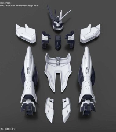 Hgbdr enemy gundam new armor item 1/144