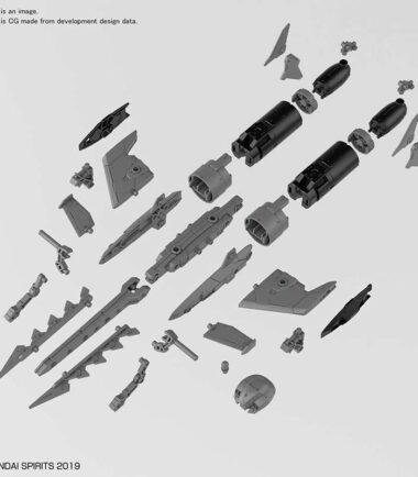 30mm ex arm vehic att subm l gray 1/144