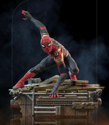 Spider-man nwh spider-man 1 1/10 statue
