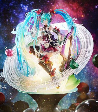 Hatsune miku virtual pop star statue