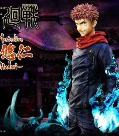 Jujutsu kaisen yuji dlx resin statue