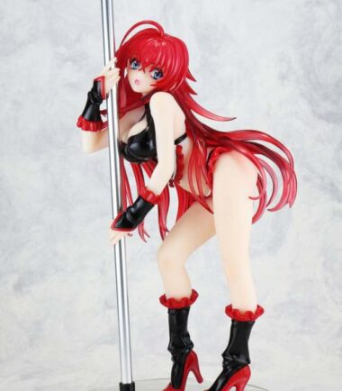 High school dxd rias pole dance black st