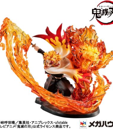 Demon slayer kyojuro flame breath gem st
