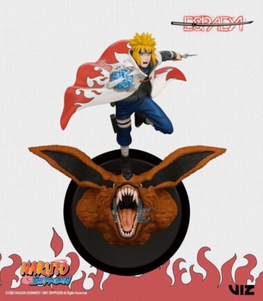 Naruto shippuden minato wall statue