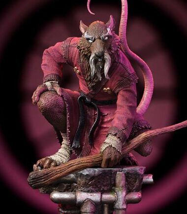 Teenage mutant ninja turtles master splinter 1/10 statue