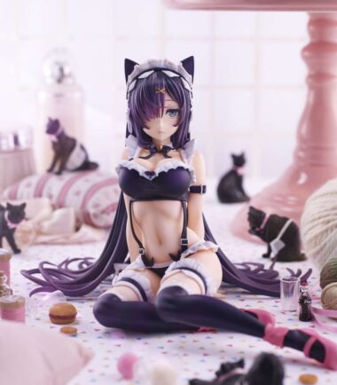 Cat maid by mika pikazo pvc statue