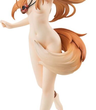 Spice and wolf wise wolf holo statue