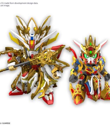 Sdw heroes wukong impulse gundam childhood ver & sanzang strike freedom gundam set